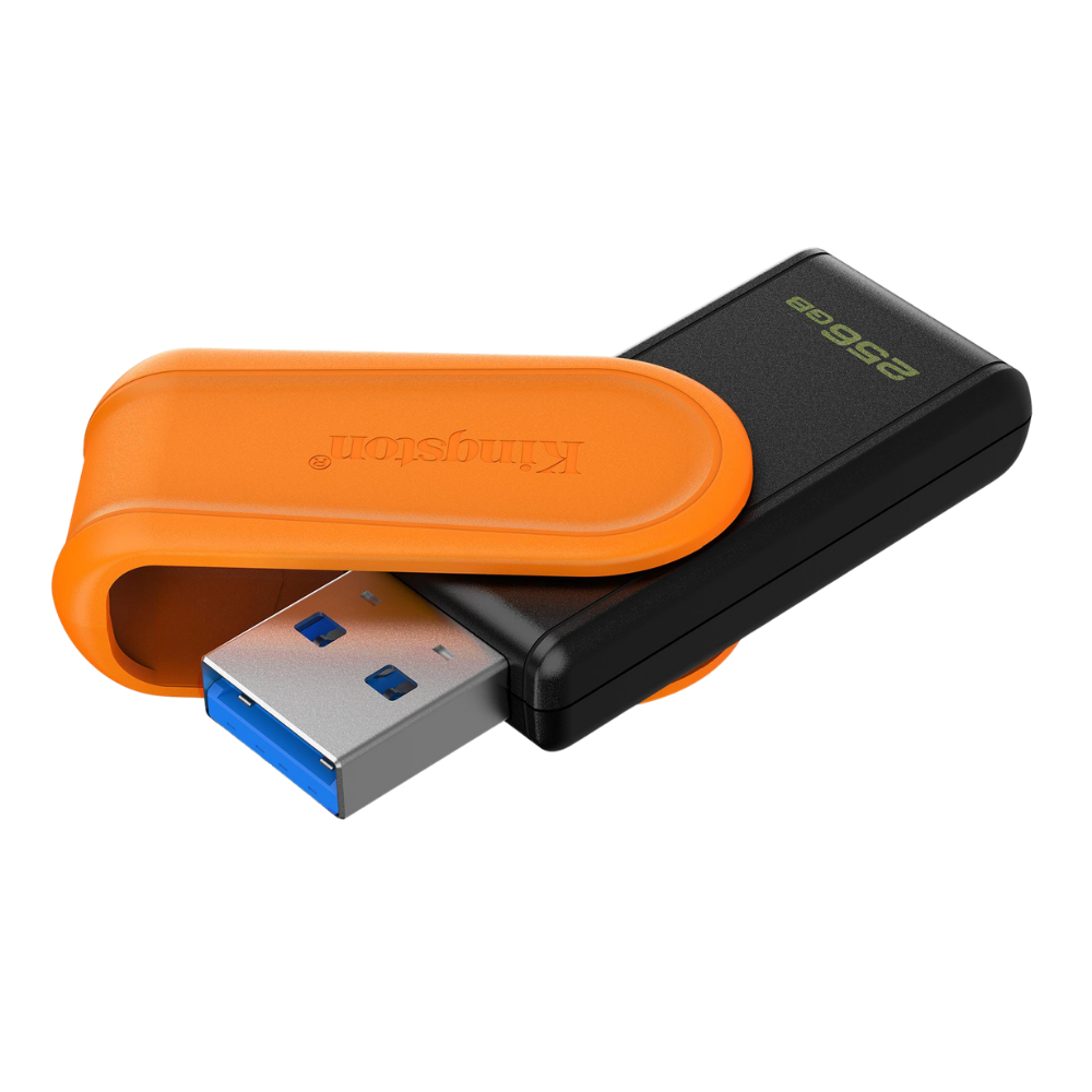 KINGSTON DATA TRAVELLER EXODIA S 256GB USB3.2 FLASH DRIVE (ORANGE)