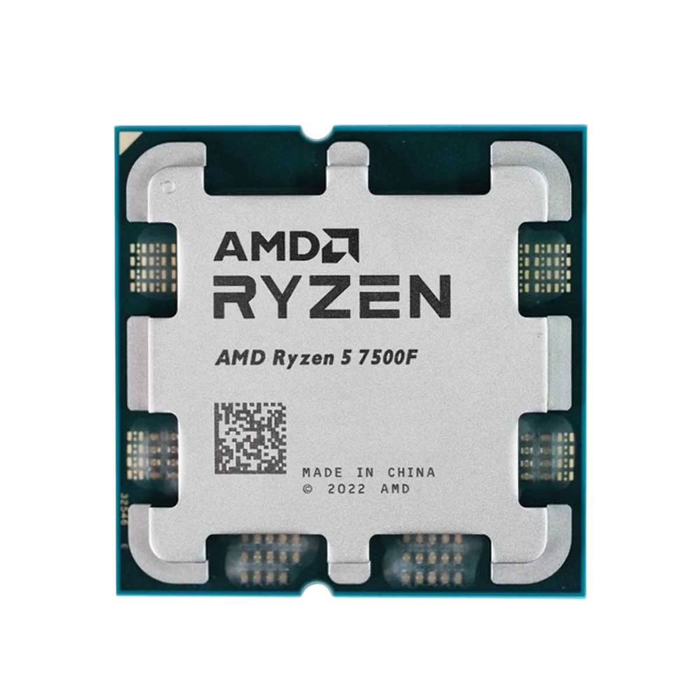 AMD RYZEN 5 7500F 3.7GHZ 6CORE/12THREAD/65W (AM5) - OEM