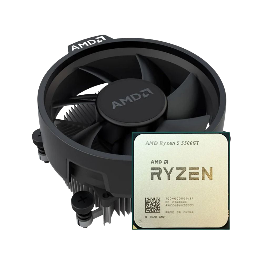 AMD RYZEN 5 5500GT 3.6GHZ 6CORE/12THREAD/7NM/65W (AM4) - MPK W/ FAN