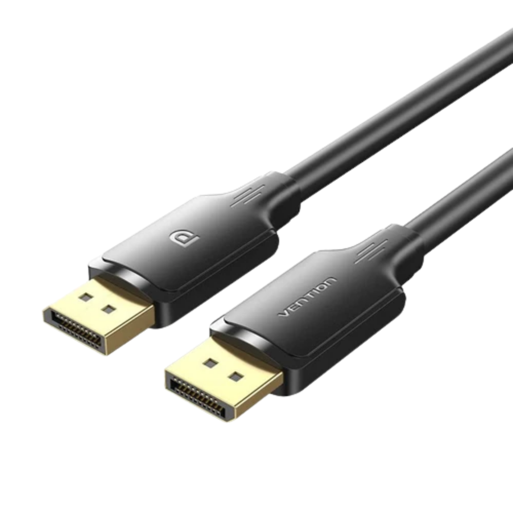 VENTION DP (M) TO DP (M) 4K CABLE PVC (1M) BLACK