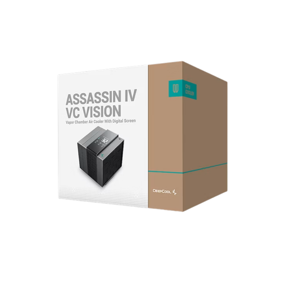 DEEPCOOL ASSASSIN IV VC VISION CPU COOLER (BLACK)