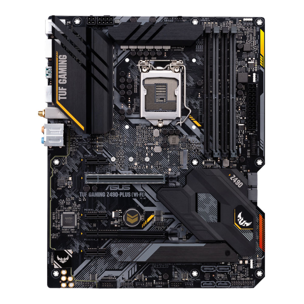 ASUS TUF GAMING Z490-PLUS WIFI 4DDR4 2XM.2 MOTHERBOARD (HDMI, DP) WIFI+BT