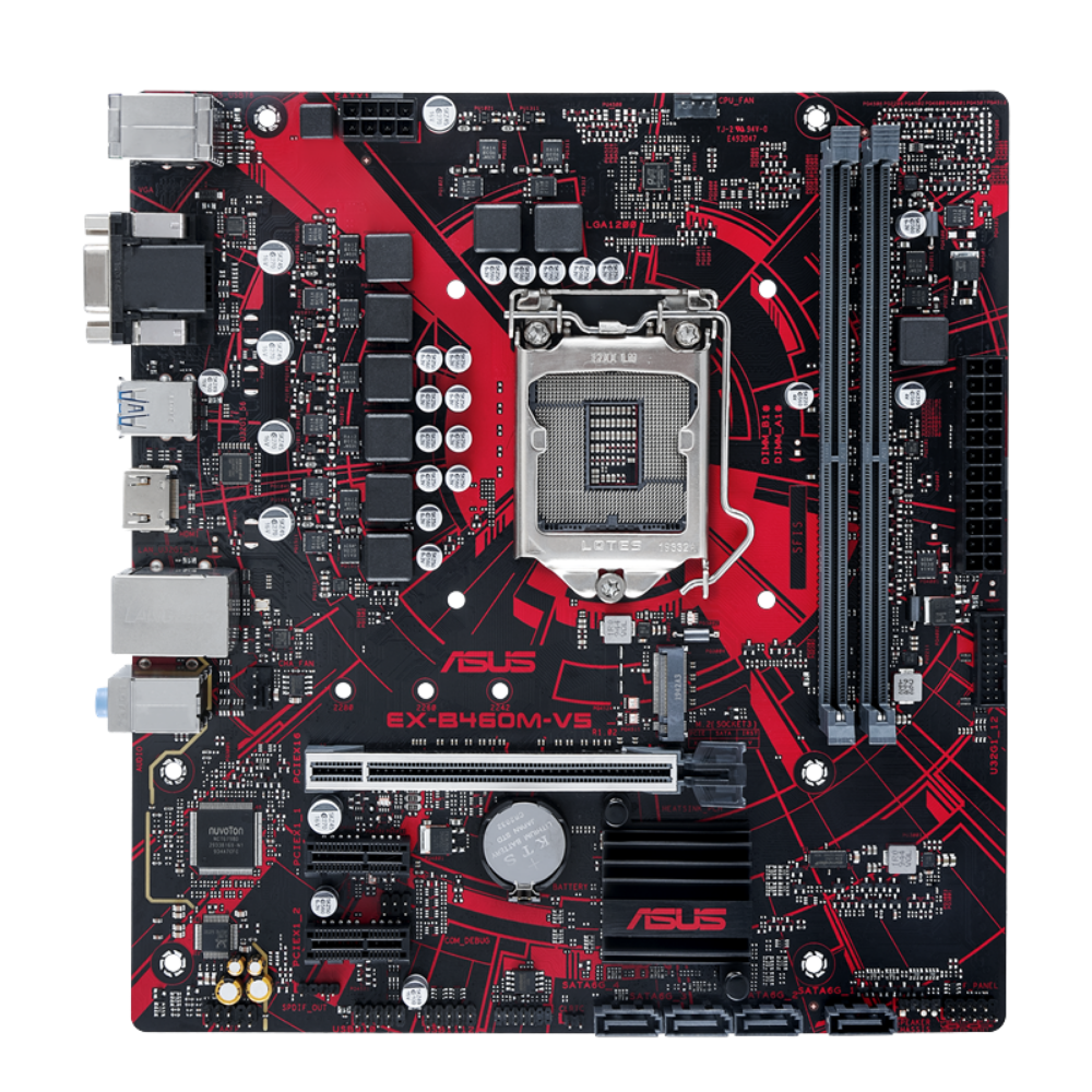 ASUS EX-B460M-V5 2DDR4 M.2 MOTHERBOARD (DB15, HDMI)