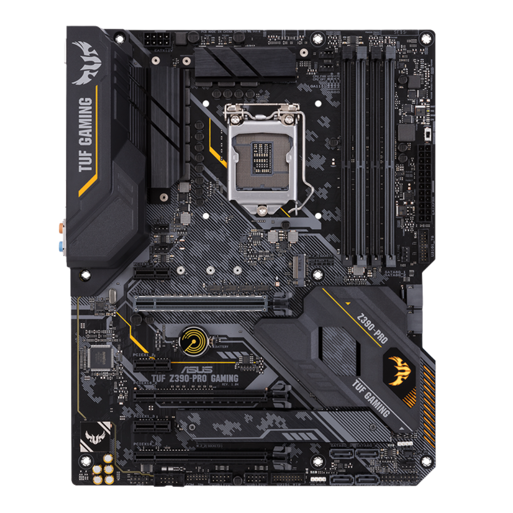 ASUS TUF Z390 PLUS GAMING 4DDR4 MOTHERBOARD (HDMI, DP) W/ WIFI