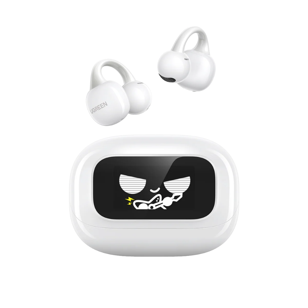 UGREEN CLIPBUDS MAGIC TRUE WIRELESS EARBUDS (WHITE)