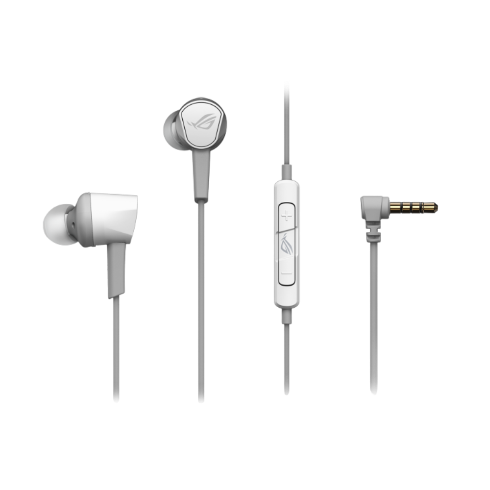 ASUS ROG CETRA 2 CORE IN-EAR 3.5MM GAMING EARPHONES (MOONLIGHT WHITE)