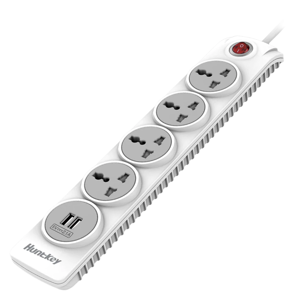 HUNTKEY POWER STRIP 4 SOCKETS W/ 2PORT USB CHARGING (3METER) SZN507