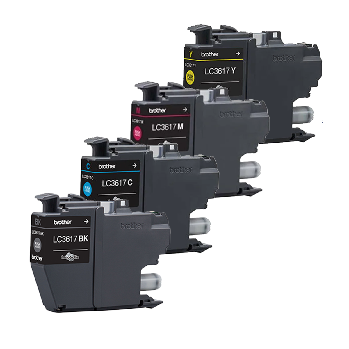 BROTHER LC-3617 BLACK | CYAN | MAGENTA | YELLOW INK CARTRIDGE