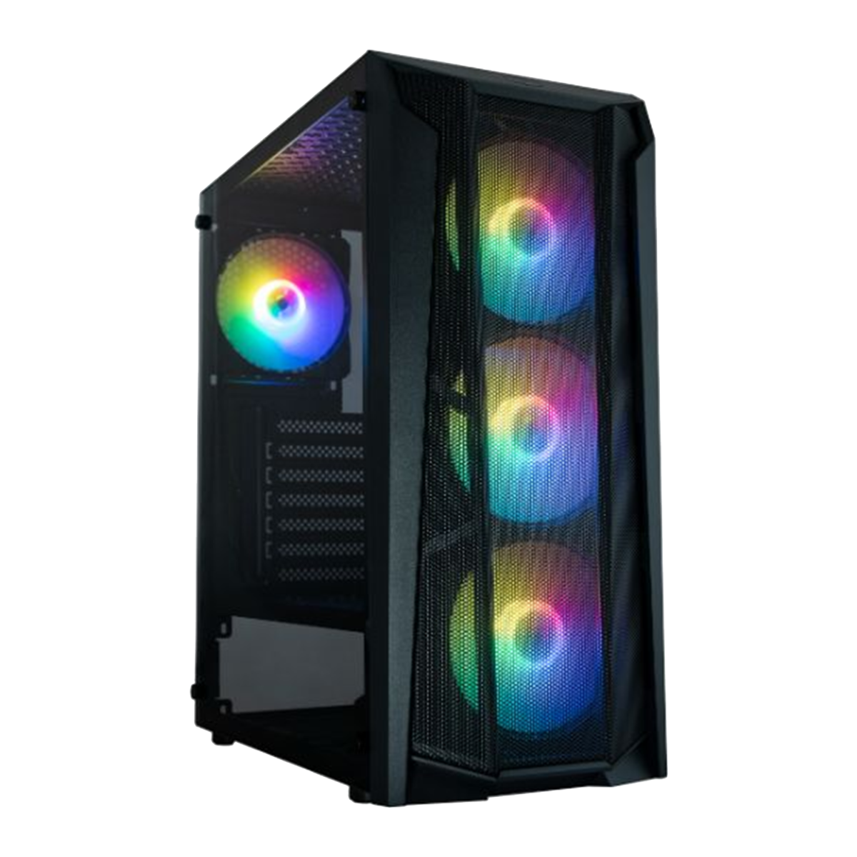 FRONTIER CRONUS CR19A BLACK TEMPERED ATX CASE