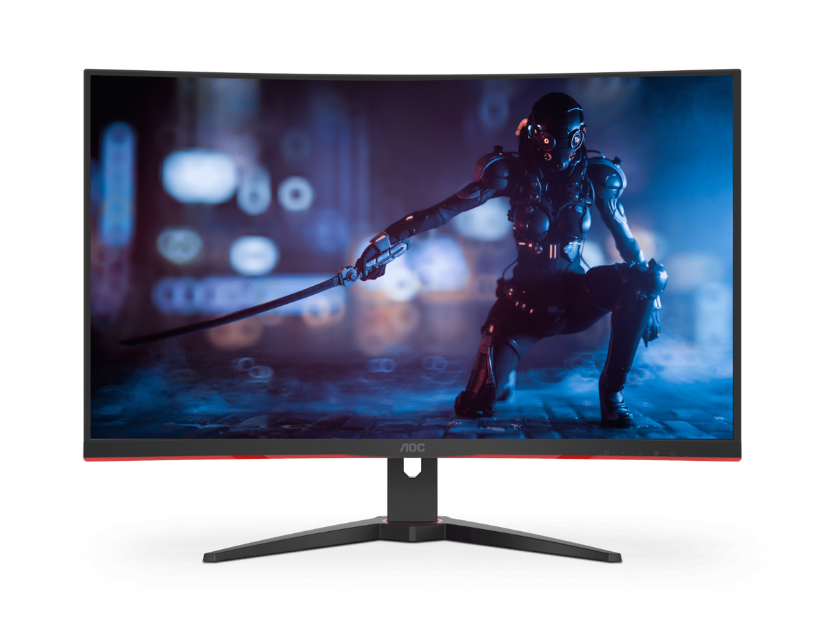 AOC CQ32G2E 31.5" QHD LED CURVED GAMING MONITOR 1MS 144HZ WLMNT (2XHDMI, DP)