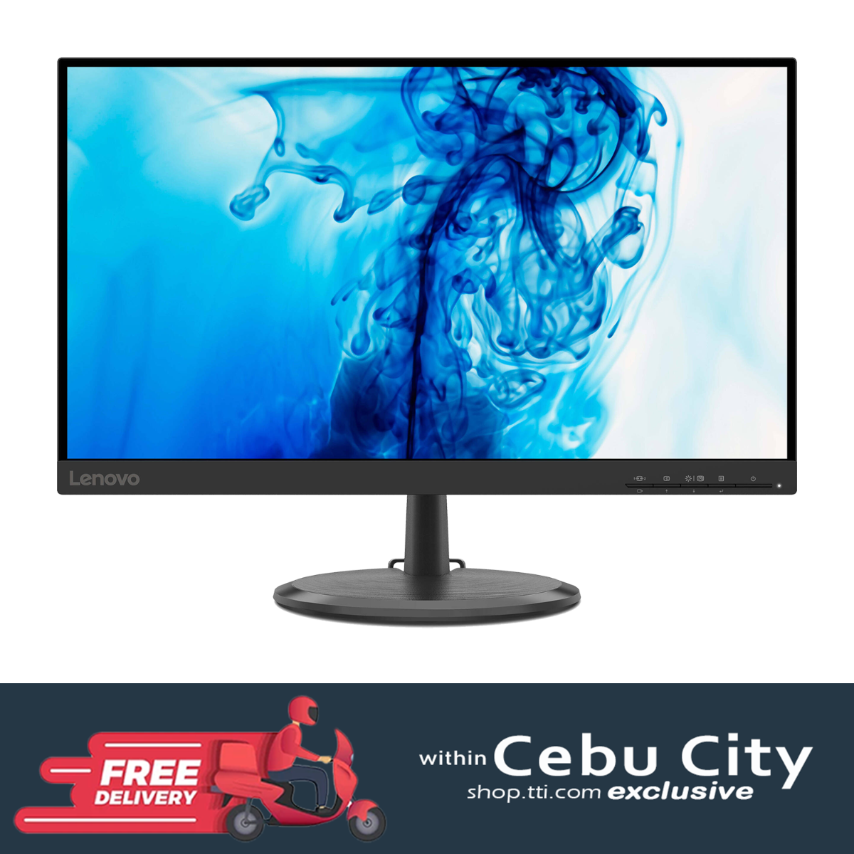 LENOVO D22E-20 21.5" WIDE LED MONITOR (66D2KAC6PH) (VGA, HDMI)