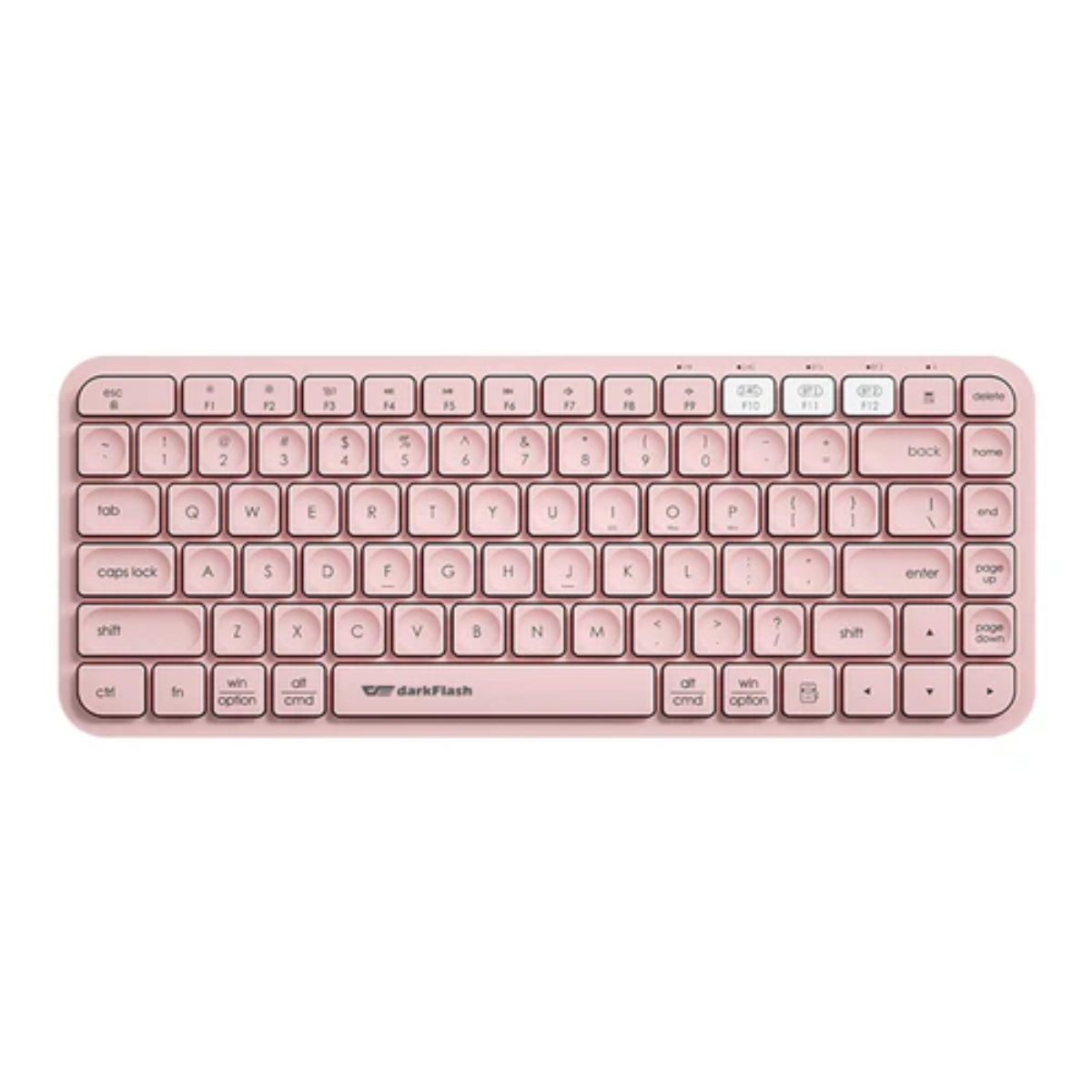 DARKFLASH V200 WIRELESS BLUETOOTH KEYBOARD-Pink