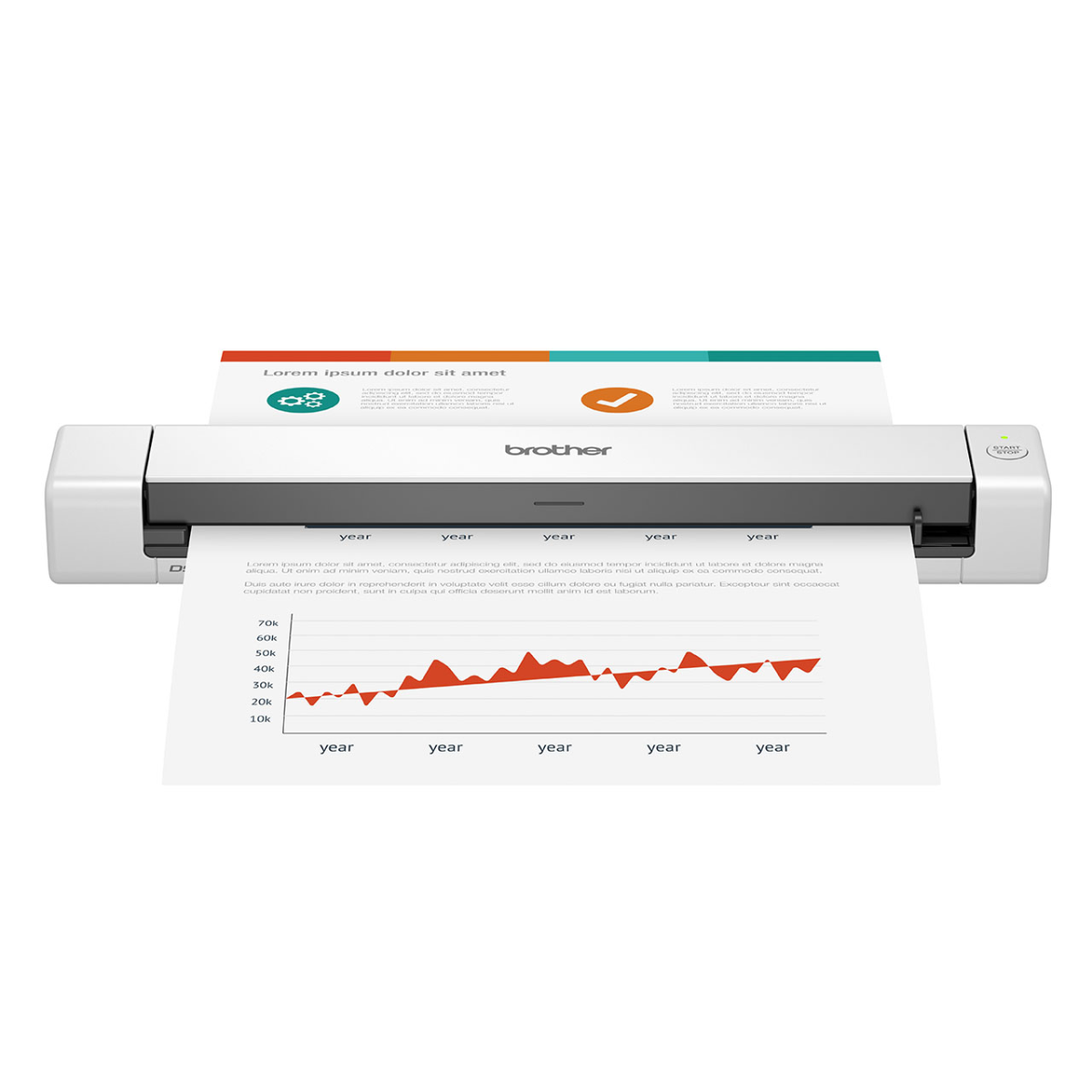 BROTHER DS640 MOBILE DOCUMENT SCANNER