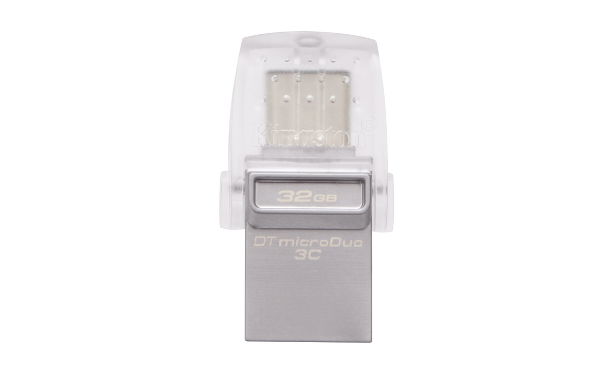 KINGSTON DATA TRAVELLER 32GB DTDUO3C USB3.1 TYPE-C OTG FLASH DRIVE