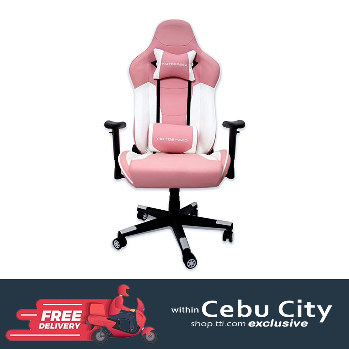 MOTOSPEED G1 GAMING CHAIR (PINK)