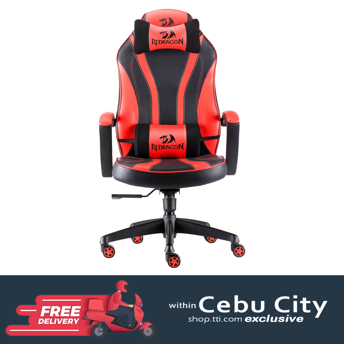 REDRAGON C101 METIS GAMING CHAIR (RED/BLACK)