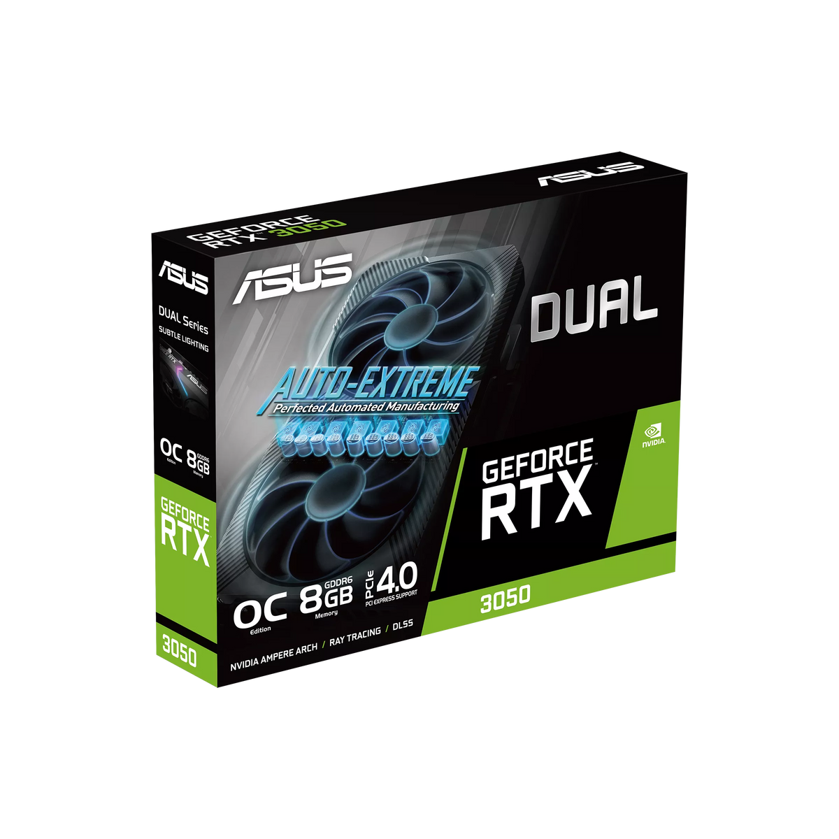 ASUS RTX 3050 8GB 128BIT GDDR6 DUAL-O8G-V2 (DVI, HDMI, DP)
