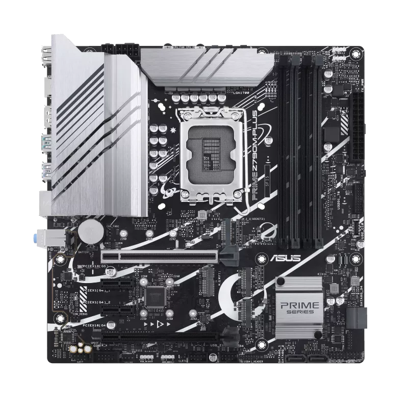 ASUS PRIME Z790M-PLUS-CSM 4DDR5 3XM.2 MOTHERBOARD (HDMI, DP)