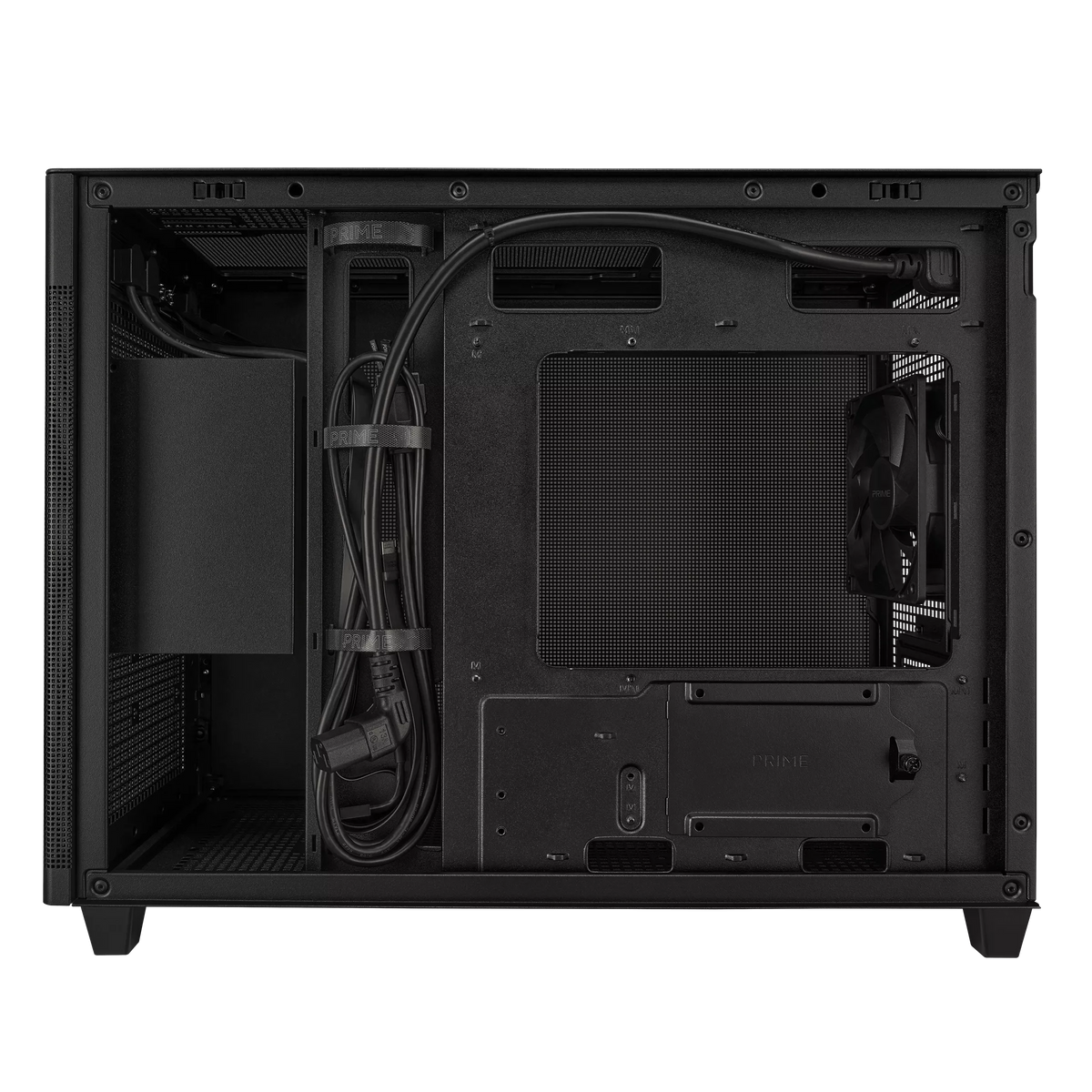 ASUS PRIME AP201 MICROATX MESH CASE W/ 1FAN (BLACK)