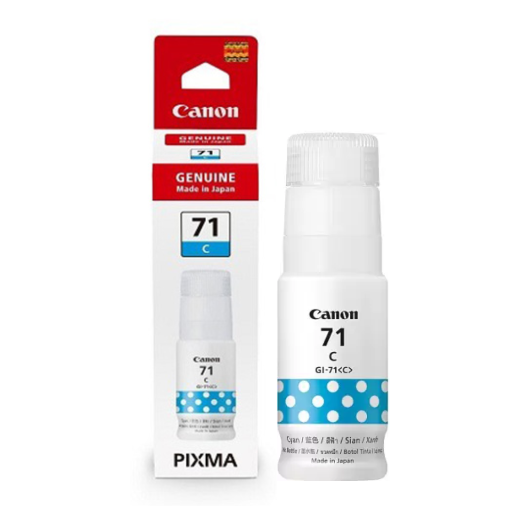 CANON GI-71 CYAN INK BOTTLE