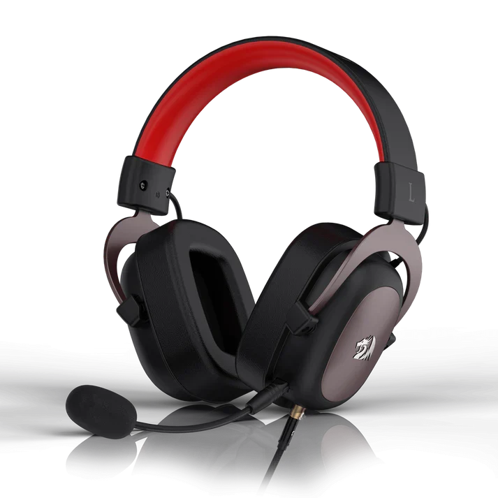 REDRAGON ZEUS2 7.1 VRTUAL SURROUND GMG HDST (PC, PS4, XBX ONE, NINTENDO SWTCH, MOBL) (WHITE/RED)