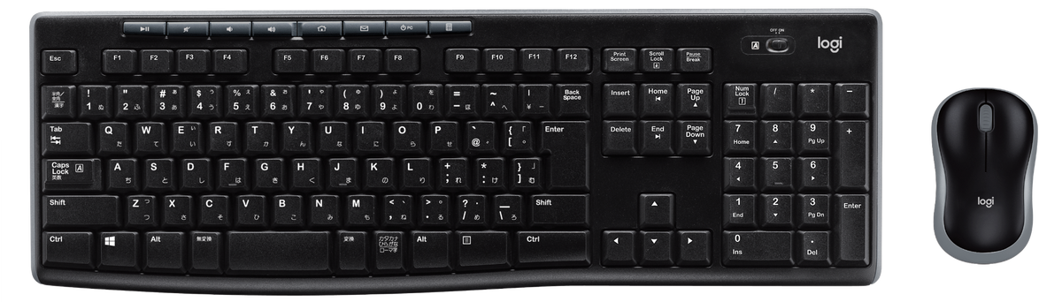 LOGITECH WIRELESS KEYBOARD + MOUSE MK270R