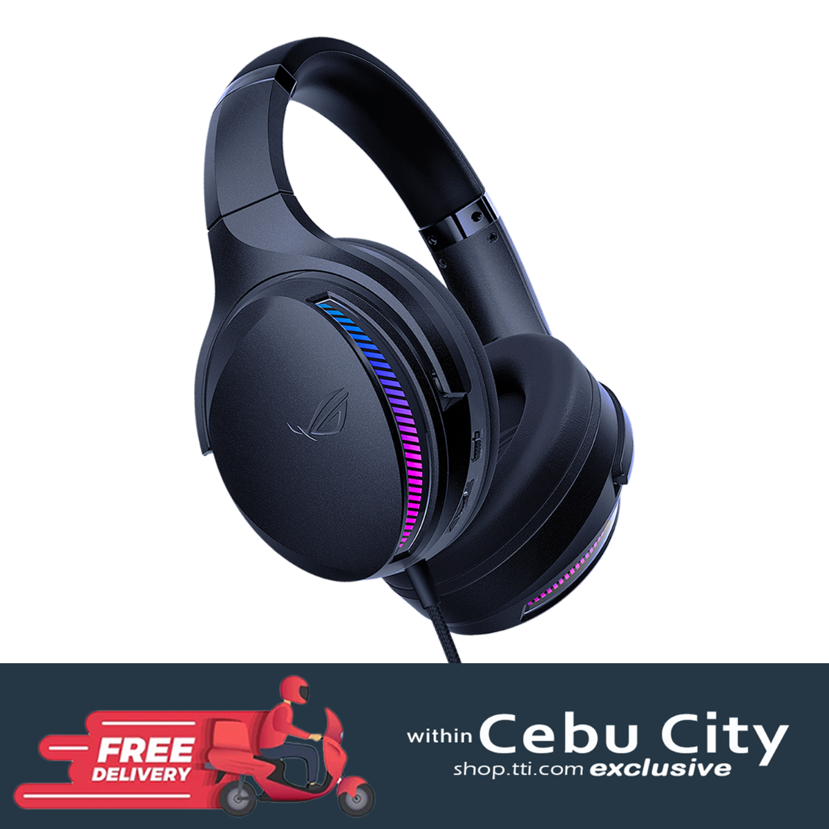 ASUS ROG FUSION II 300 7.1 RGB USB-A/USB-C GAMING HEADSET