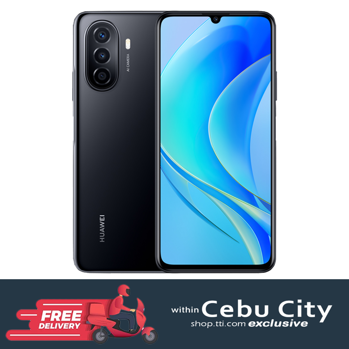 HUAWEI NOVA Y70 4GB/128GB MOBILE PHONE (BLACK)