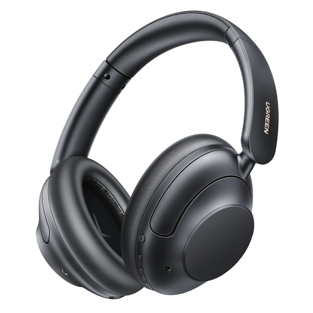 UGREEN STUDIO PRO HYBRID ACTIVE NOISE-CANCELLING HEADPHONES (BLACK)