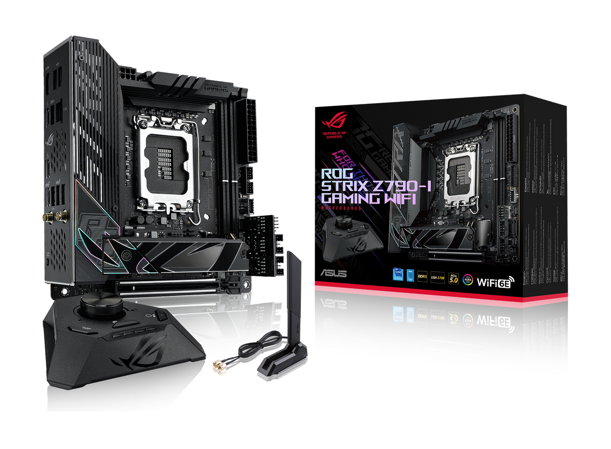ASUS ROG STRIX Z790-I GAMING WIFI 2DDR5 2XM.2 MOTHERBOARD (HDMI) WIFI+BT