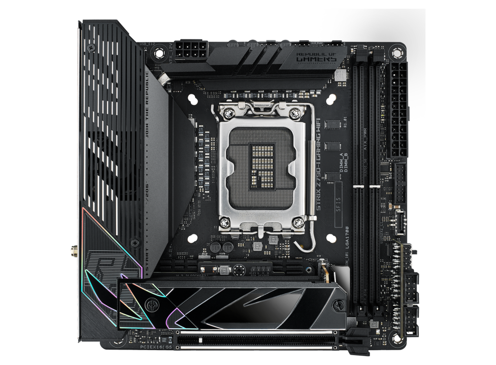 ASUS ROG STRIX Z790-I GAMING WIFI 2DDR5 2XM.2 MOTHERBOARD (HDMI) WIFI+BT