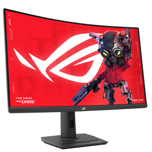 ASUS ROG STRIX XG32WCS-J 31.5" QHD CURVED GAMING MONITOR 180HZ 1MS WLMNT (DP, HDMI, USB-C)