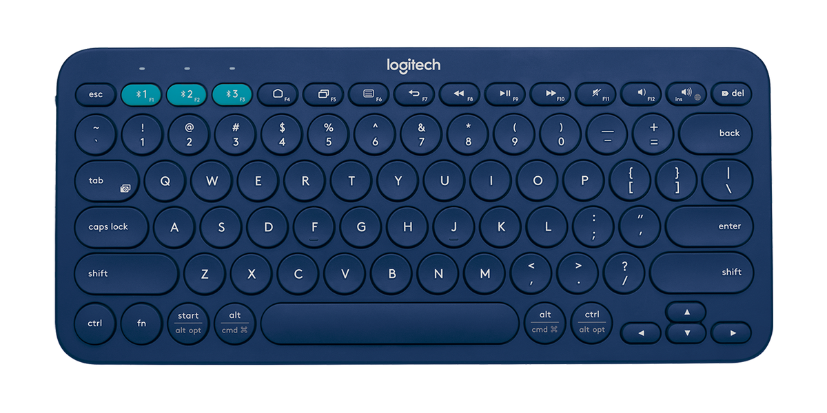 LOGITECH BLUETOOTH MULTI-DEVICE KEYBOARD K380 (GRAY)