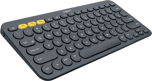 LOGITECH BLUETOOTH MULTI-DEVICE KEYBOARD K380 (GRAY)