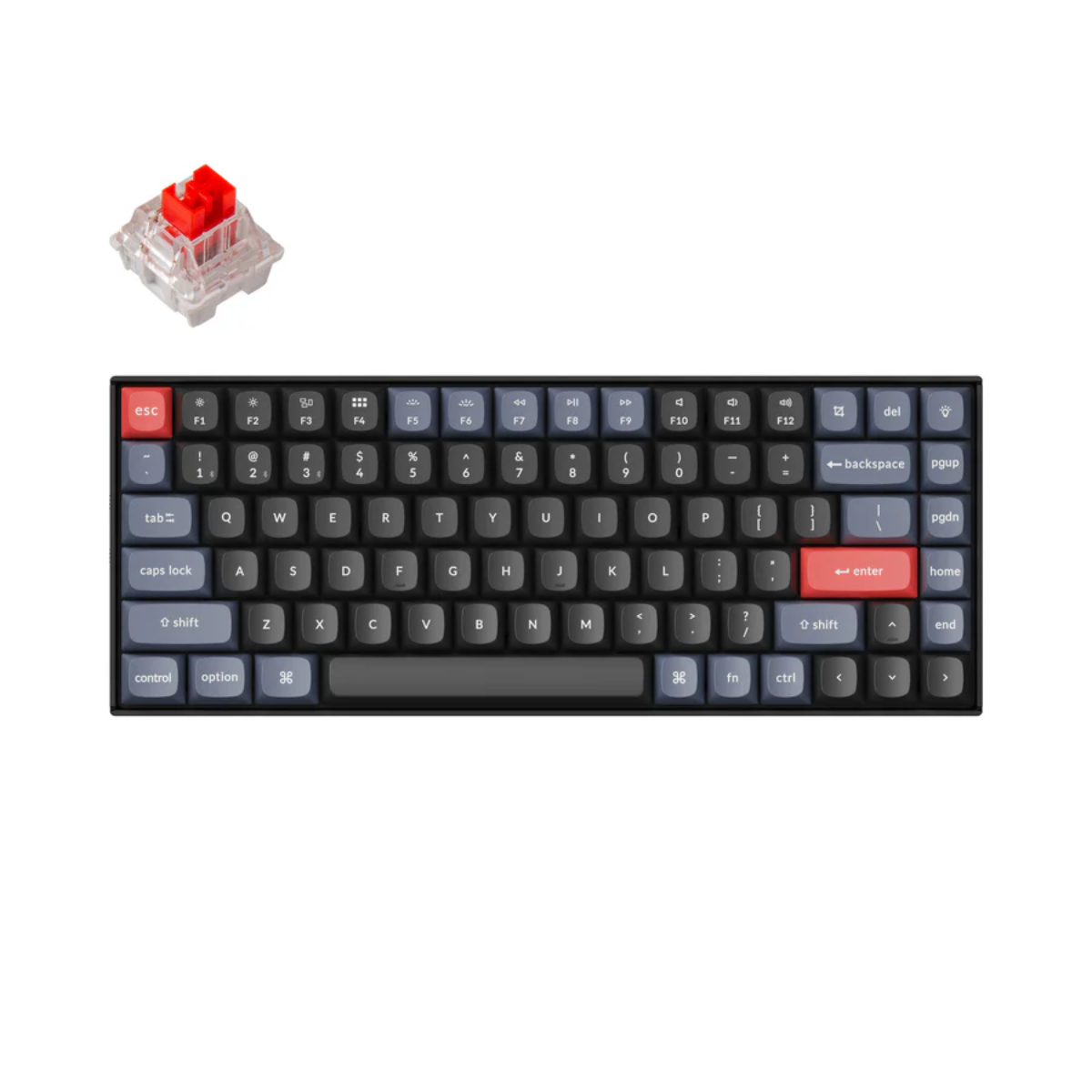 KEYCHRON K2 PRO RGB WIRELESS COMPACT ALUMINUM MECHANICAL KEYBOARD