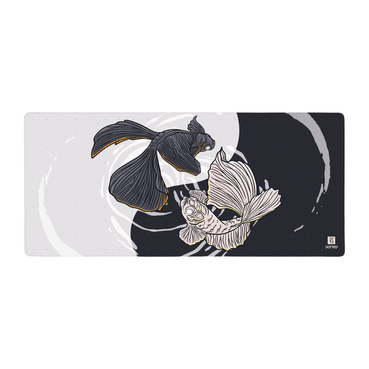 DOTTED KOI SHIRO 900X400MM DESK MAT (4MM)