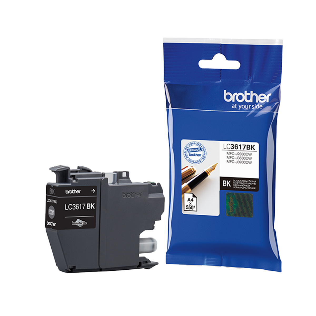 BROTHER LC-3617 BLACK INK CARTRIDGE
