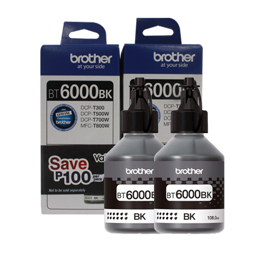 BROTHER BT-6000 BLACK INK BOTTLE
