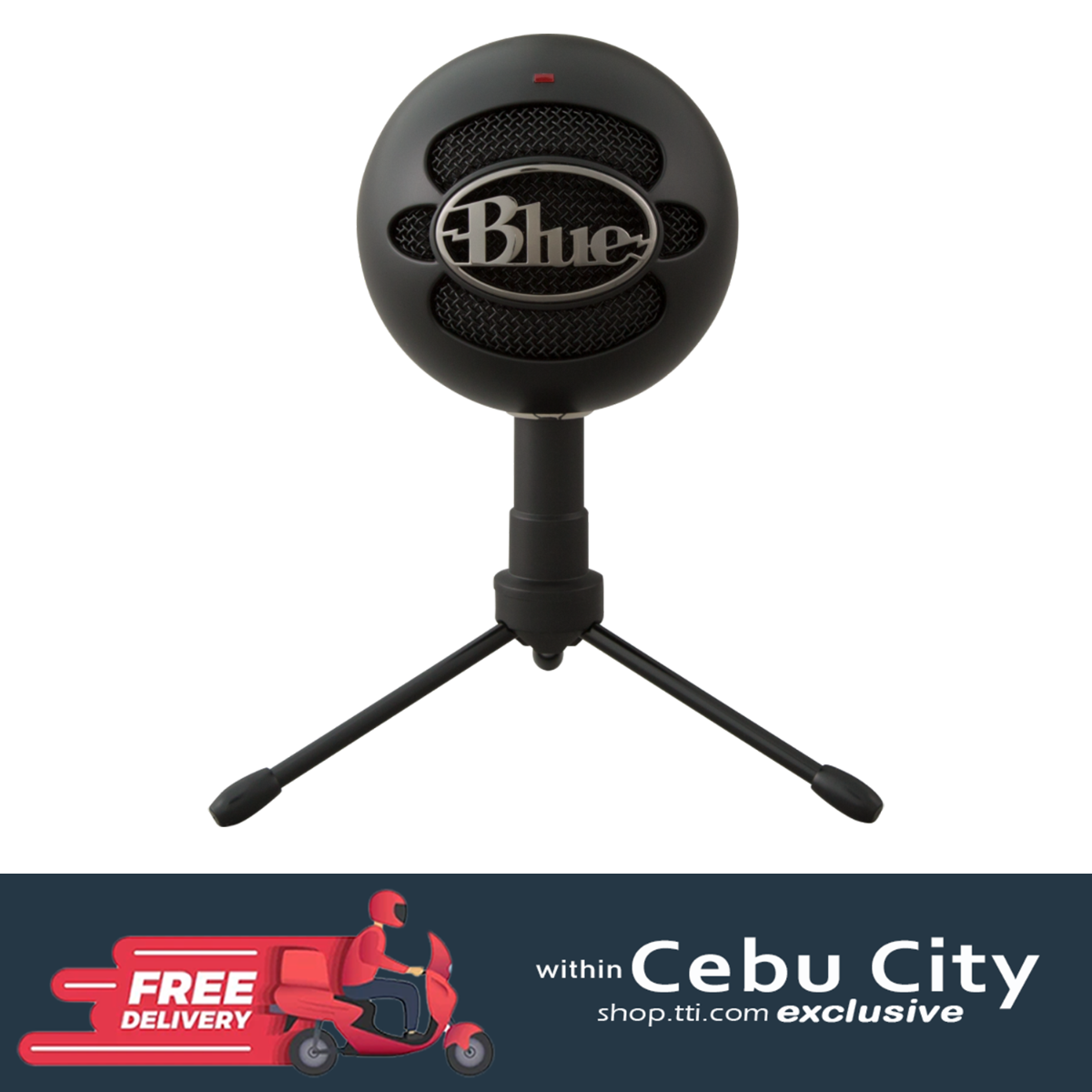 LOGITECH BLUE SNOWBALL ICE MICROPHONE(BLACK)