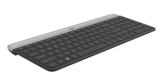 LOGITECH SLIM WIRELESS KEYBOARD + MOUSE MK470 (GRAPHITE)
