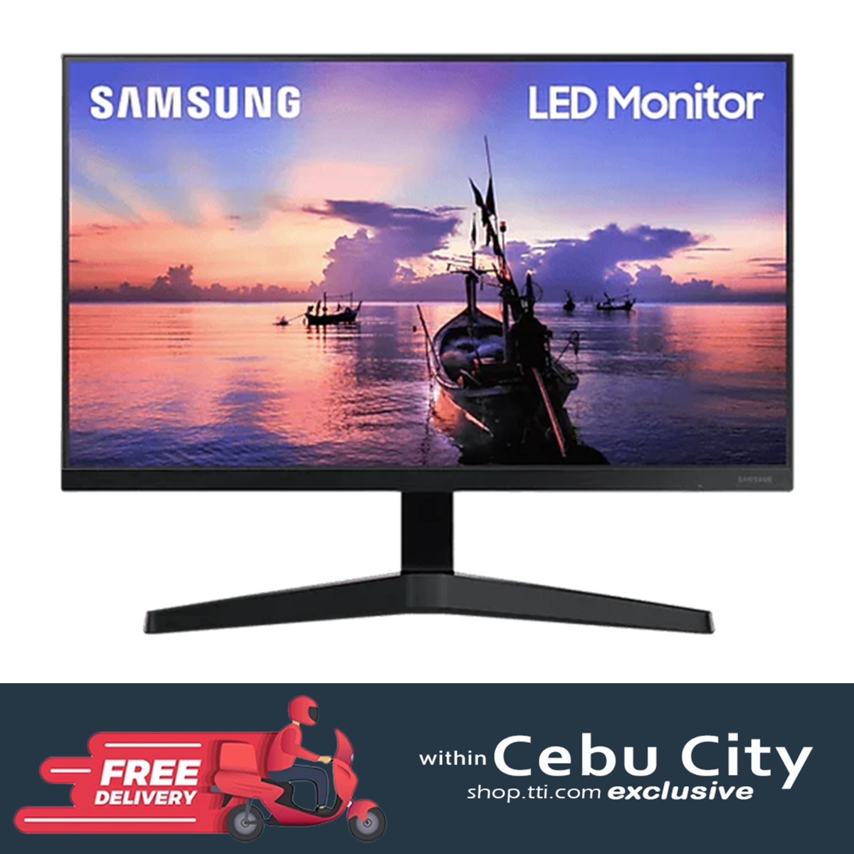 SAMSUNG LF27T350FHEXXP 27" FHD LED IPS GAMING MONITOR 75HZ WLMNT (VGA, HDMI)