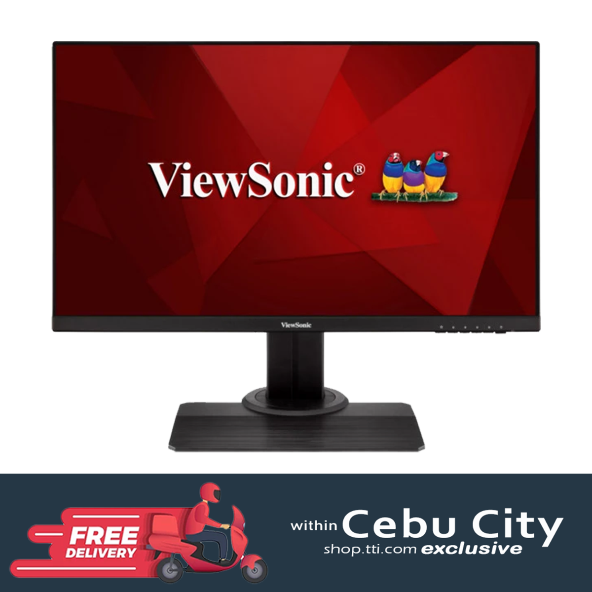 VIEWSONIC XG2705-2K 27" QHD LED IPS GAMING MONITOR 144HZ W/ SPEAKER WLMNT (2XHDMI, DP)