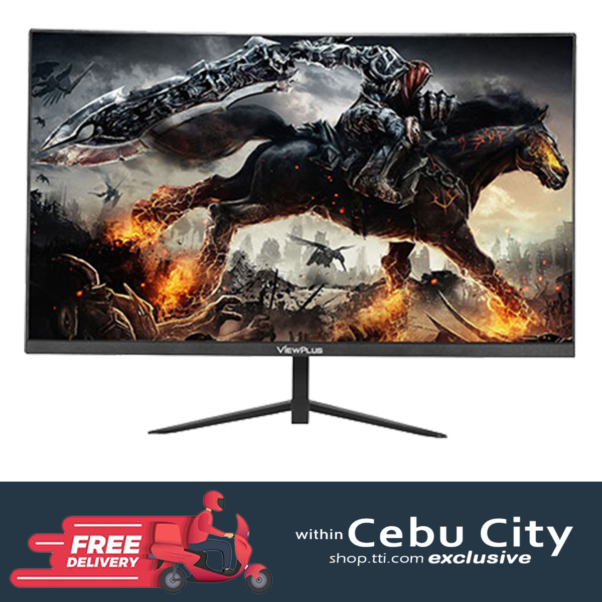 VIEWPLUS MX-24CH 23.6" LED FHD CURVED GAMING MONITOR 165HZ (VGA, HDMI)