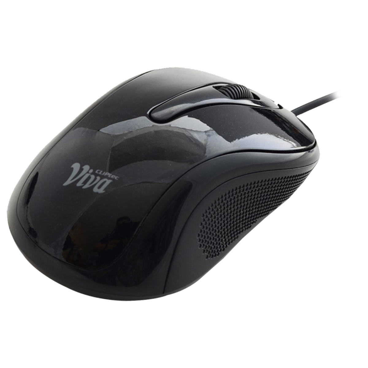 CLIPTEC VIVA RED-OPTIC MOUSE 1000DPI BLACK (RZS-961)