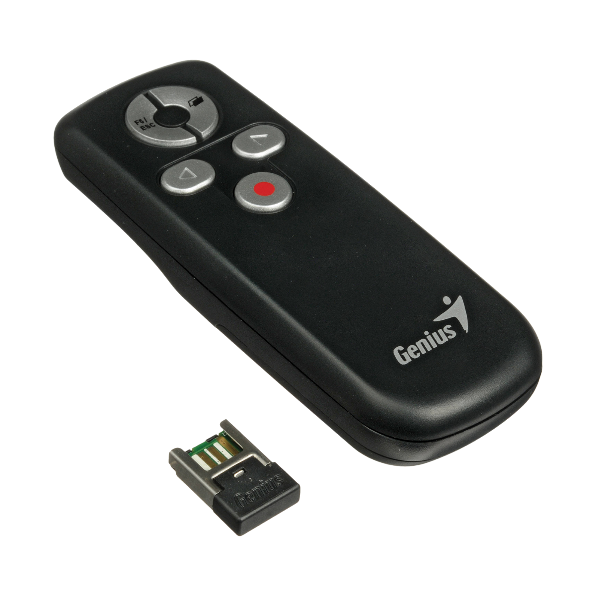 GENIUS WIRELESS PRESENTER MEDIA POINTER 100 (RED LASER)