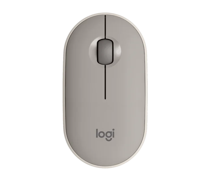 LOGITECH M350 PEBBLE WIRELESS BLUETOOTH MOUSE (GRAY)