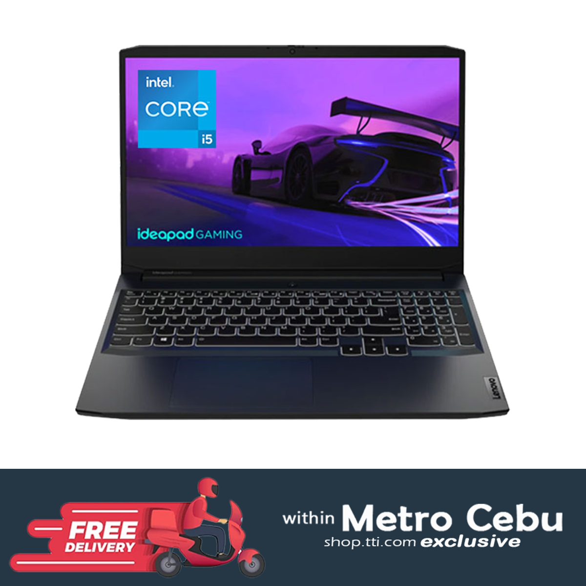 LENOVO IP GAMING 3-16IAH7 82SA001DPH I7-12650H/8GB/512GB NVME/3060 6GB/16 165HZ/W11H/OFC21HS (GRY)