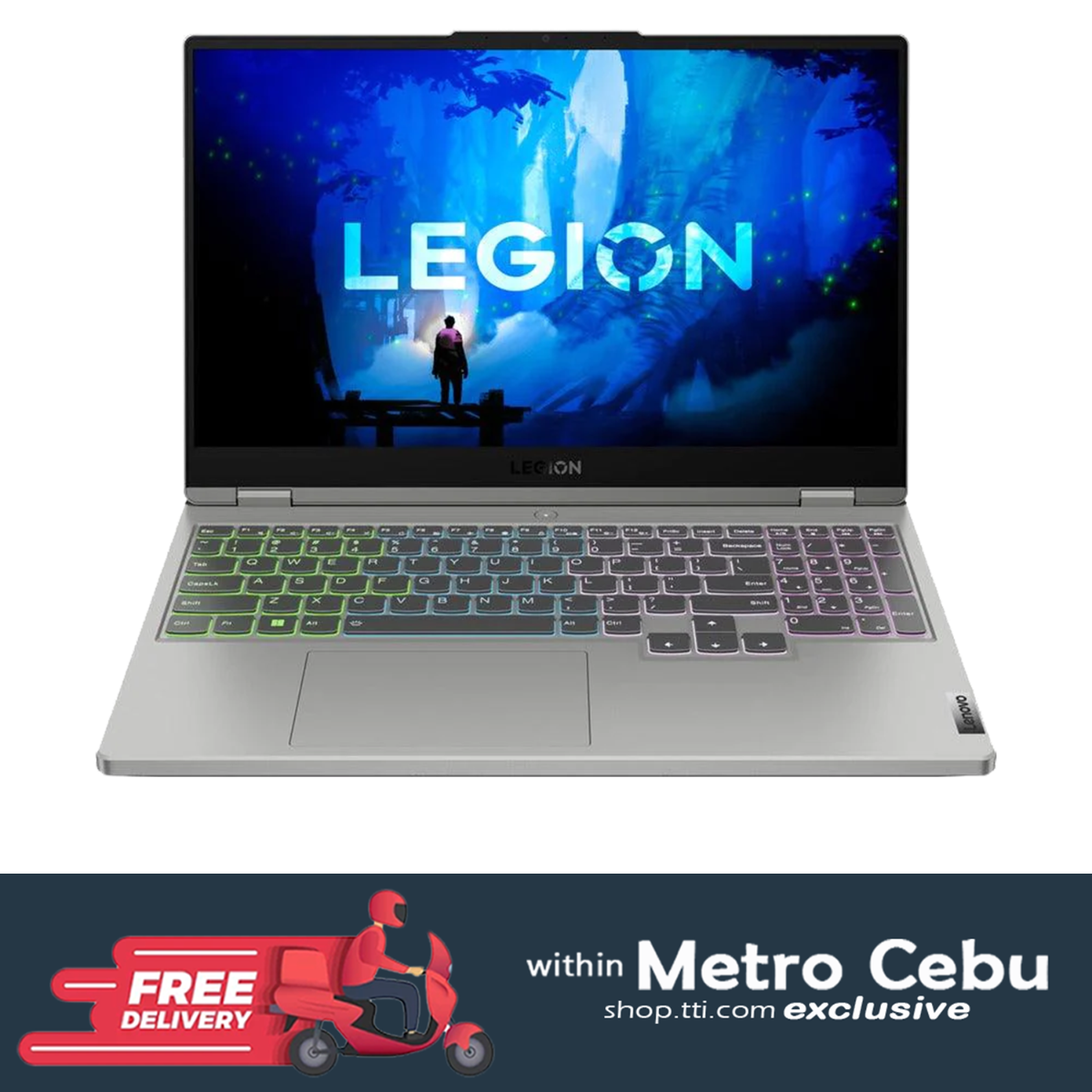 LENOVO LEGION 5-15IAH7 82RC008BPH I5-12500H/8GB+8GB/512GB NVME/3050TI 4GB/15.6 165HZ/W11H/OFC21HS (GRY)