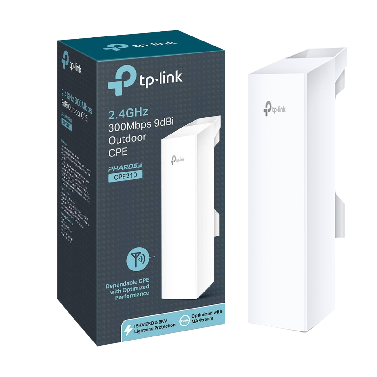TPLINK CPE210 300MBPS 2.4GHZ 9DBI OUTDOOR CPE