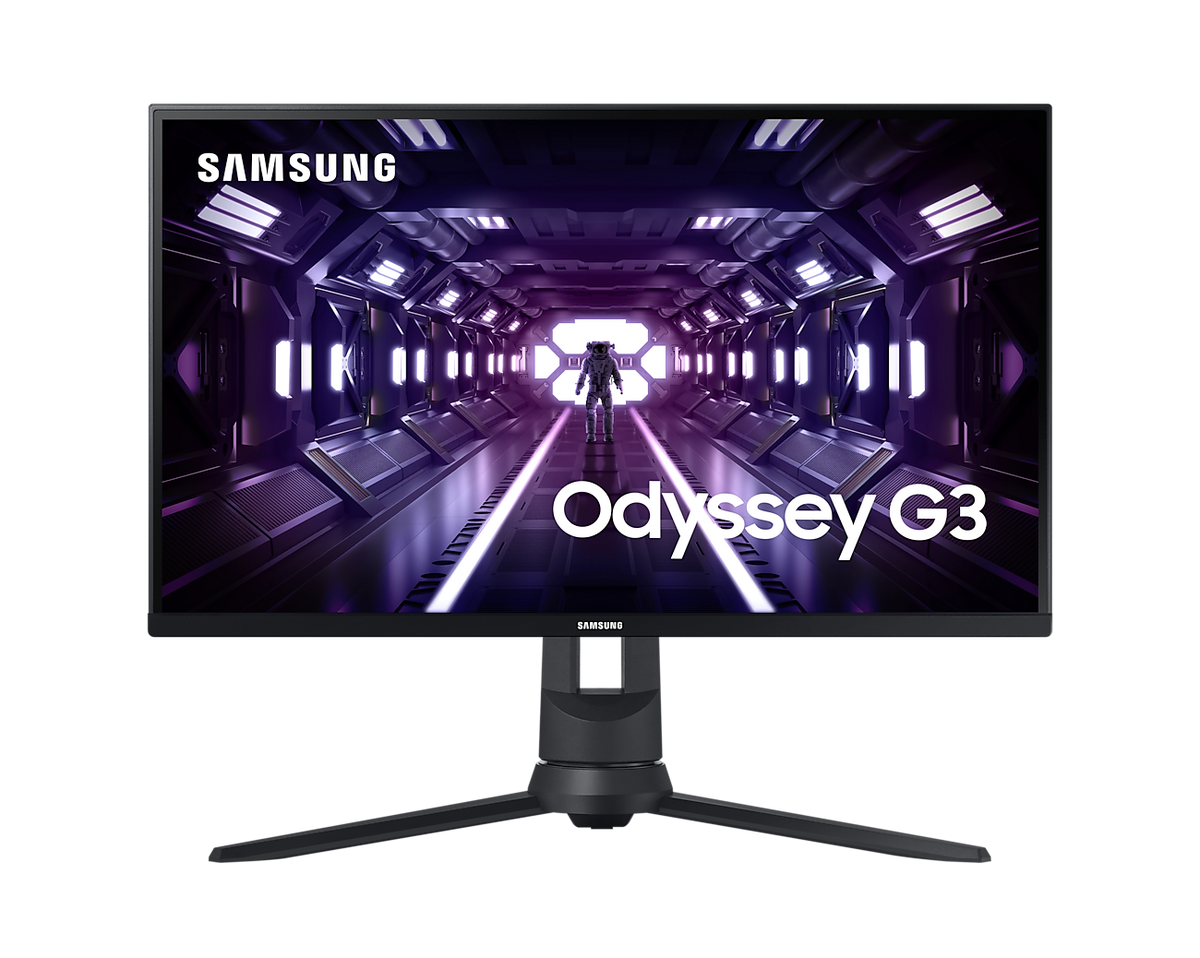 SAMSUNG LF24G35TFWEXXP 24" FHD LED GAMING MONITOR 144HZ 1MS WLMNT (DB15, DP, HDMI)